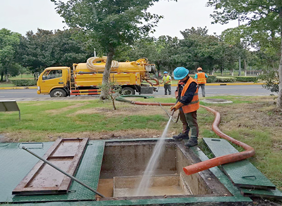 神湾镇化油池清理